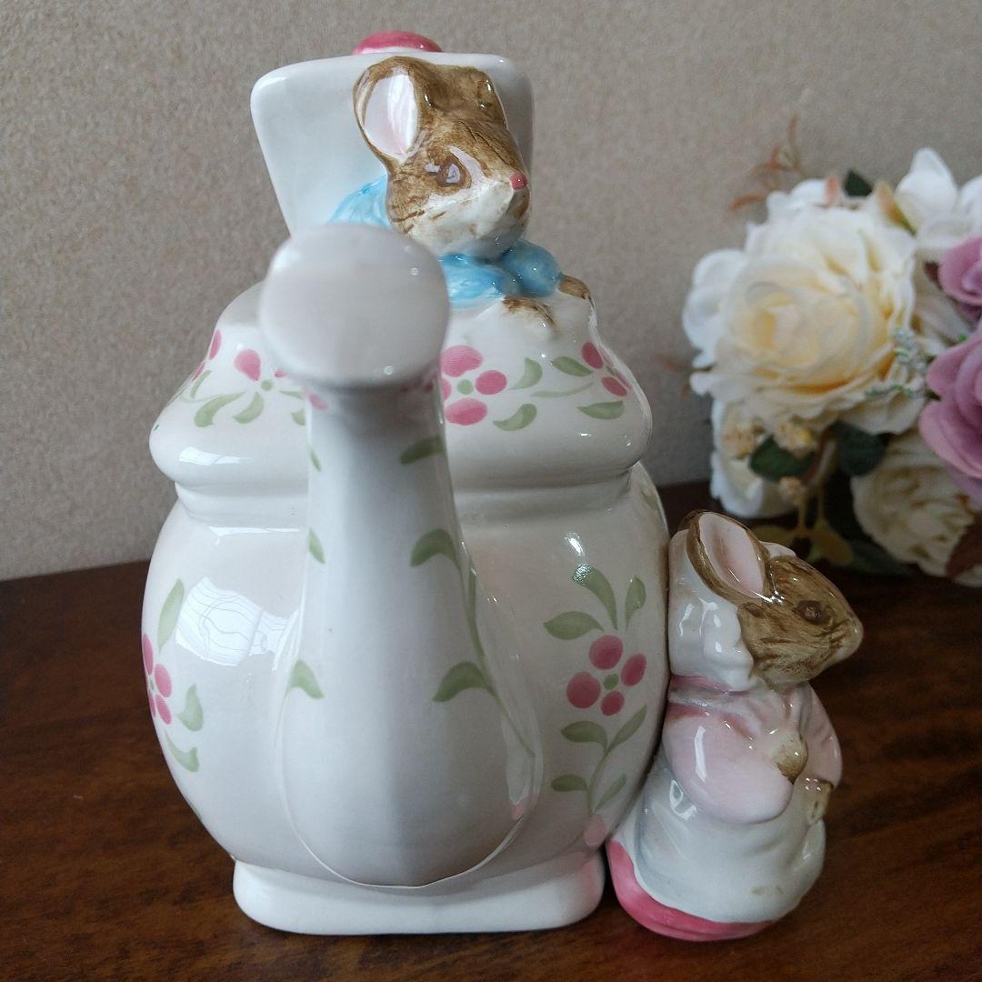 レア】グロースターの仕立て屋 ティーポット型オルゴール 