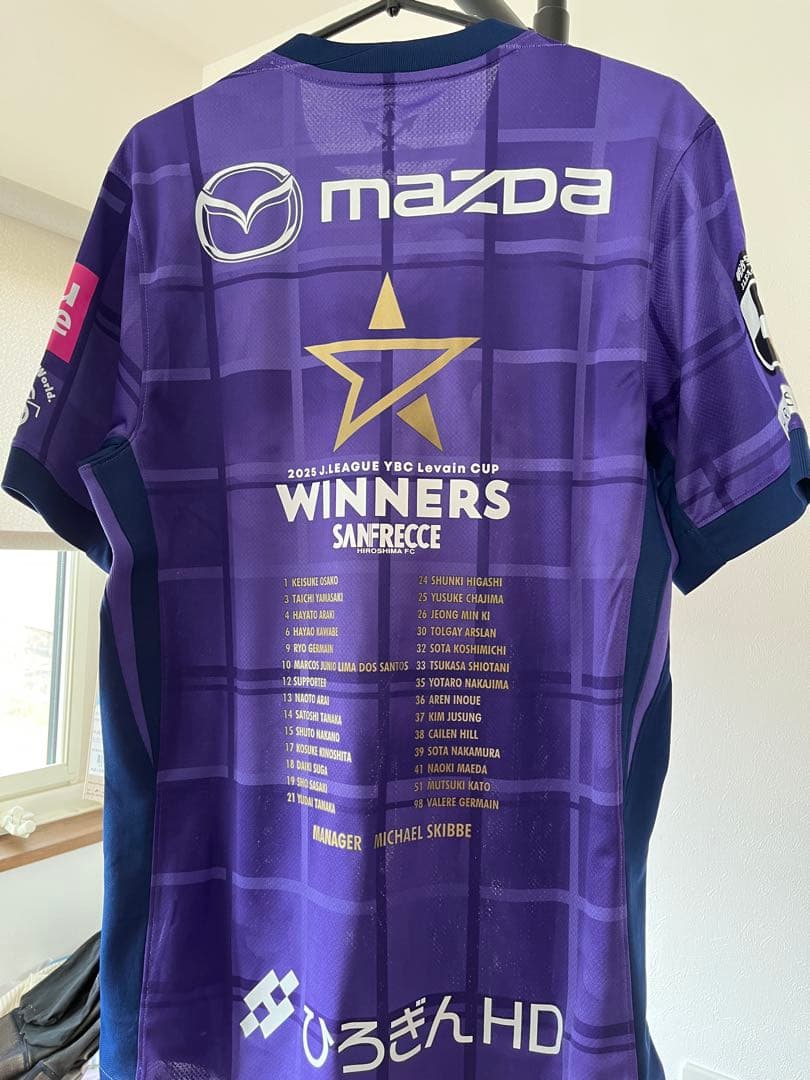 2025JリーグYBCルヴァンカップ優勝記念 サンフレッチェ広島