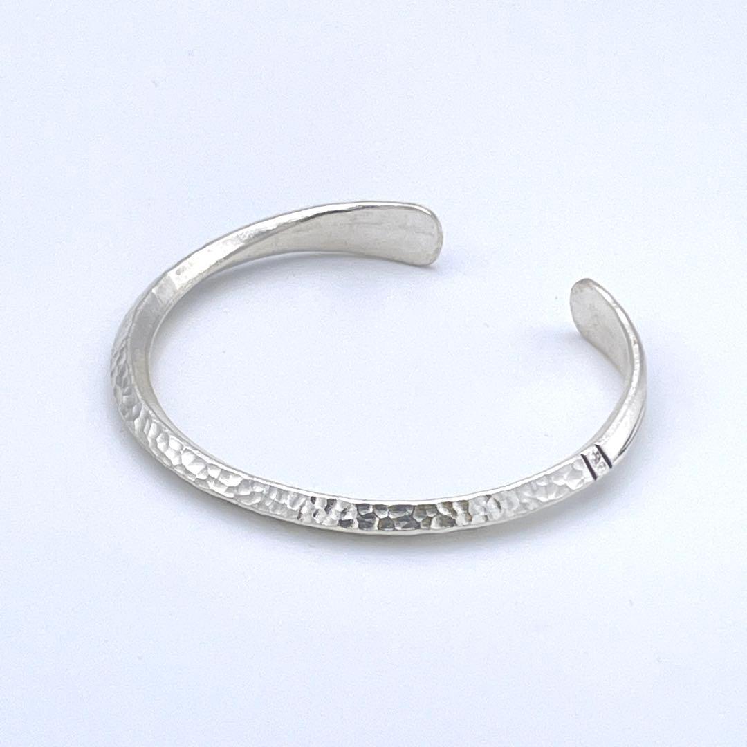 新品✨カレンシルバー【平打ち バングル】ハンドメイド/ユニセックス カレン族 楽天市場】【送料無料】カレンシルバー カレン族バングル シルバー925