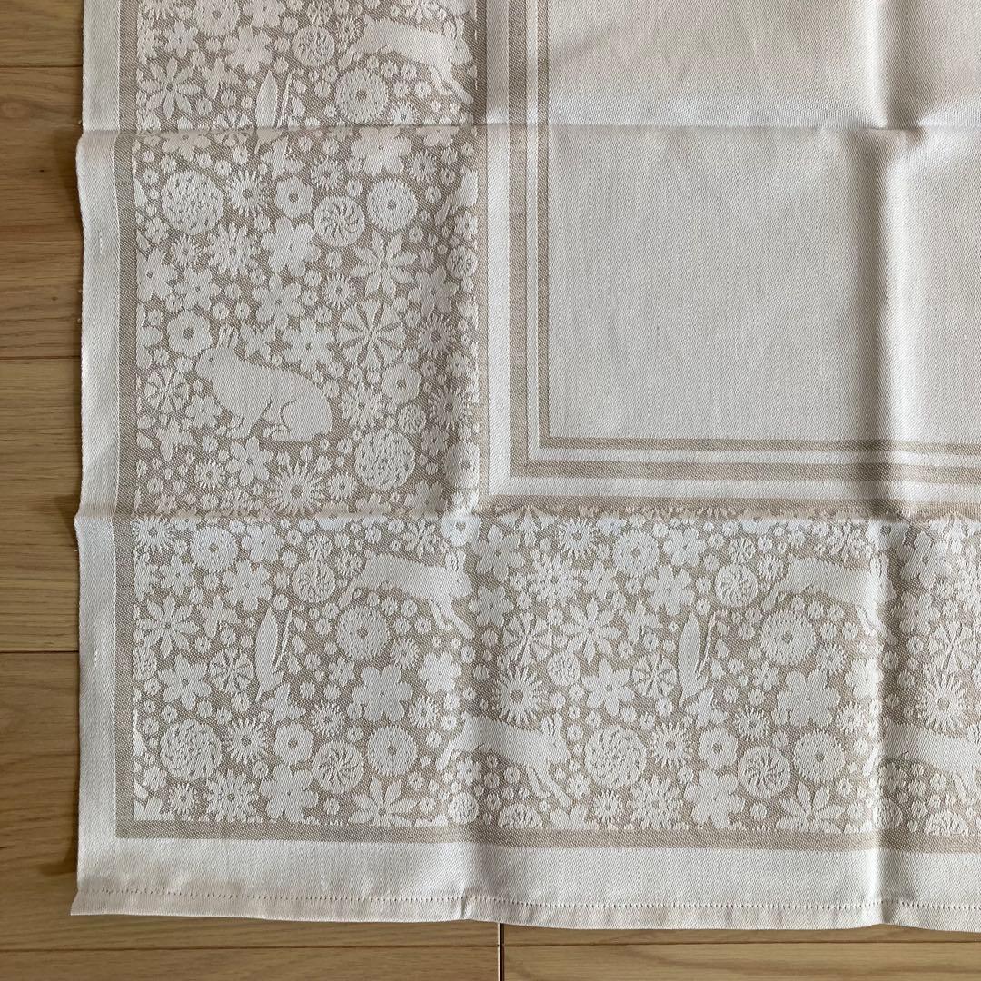 北欧ヴィンテージ Horred/Ekelundのテーブルクロス（希少なウサギ柄）