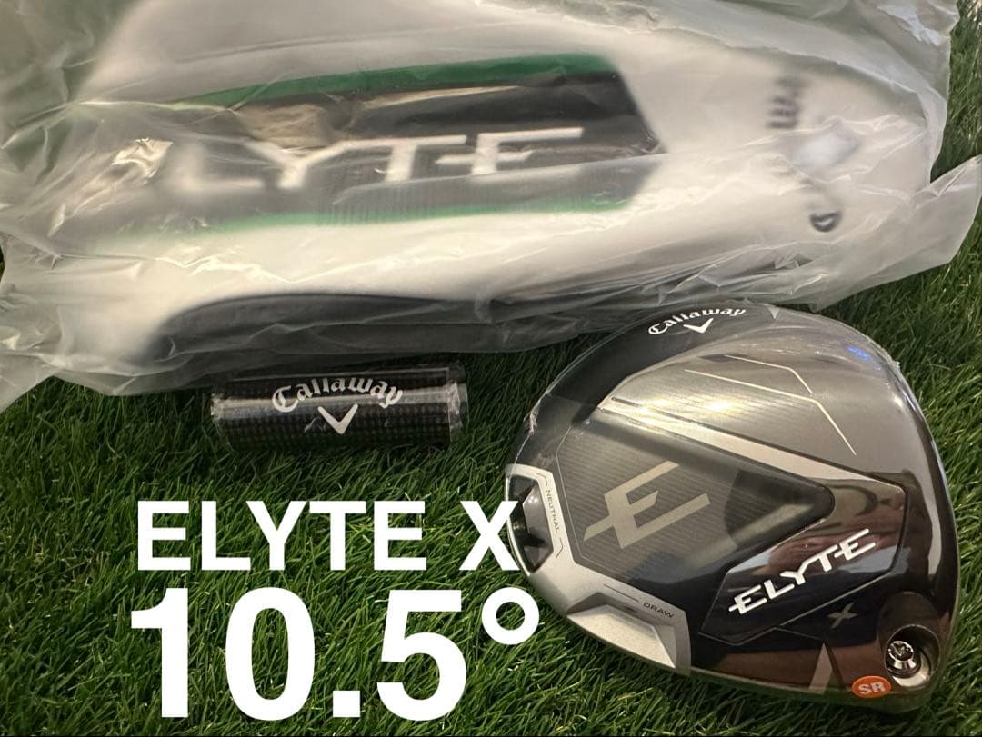 [未使用/日本正規品] キャロウェイ エリート X ドライバー10.5° ヘッド ドライバー ELYTE X (エリート X) [10.5° /VENTUS GREEN 50 for