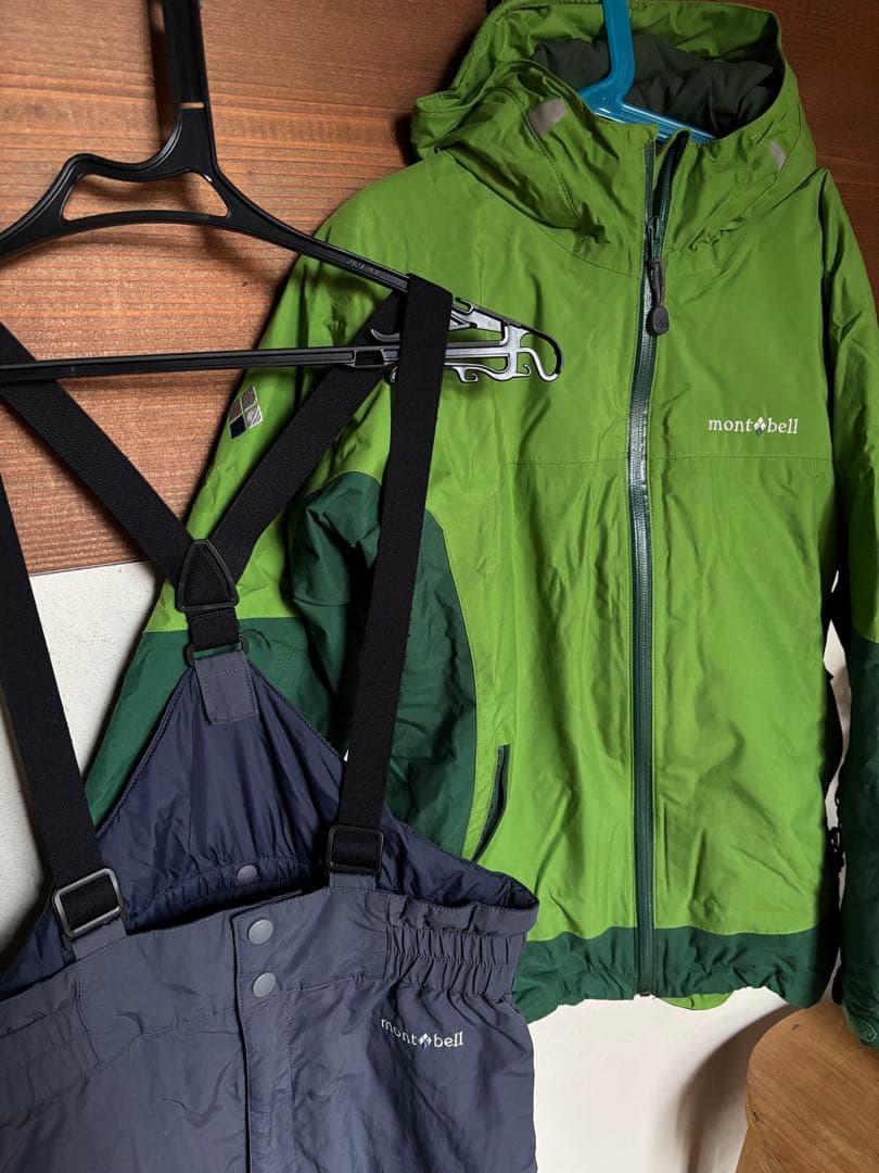 montbell FJ様専用 モンベル スキーウェア 150 上下 パウダーステップ