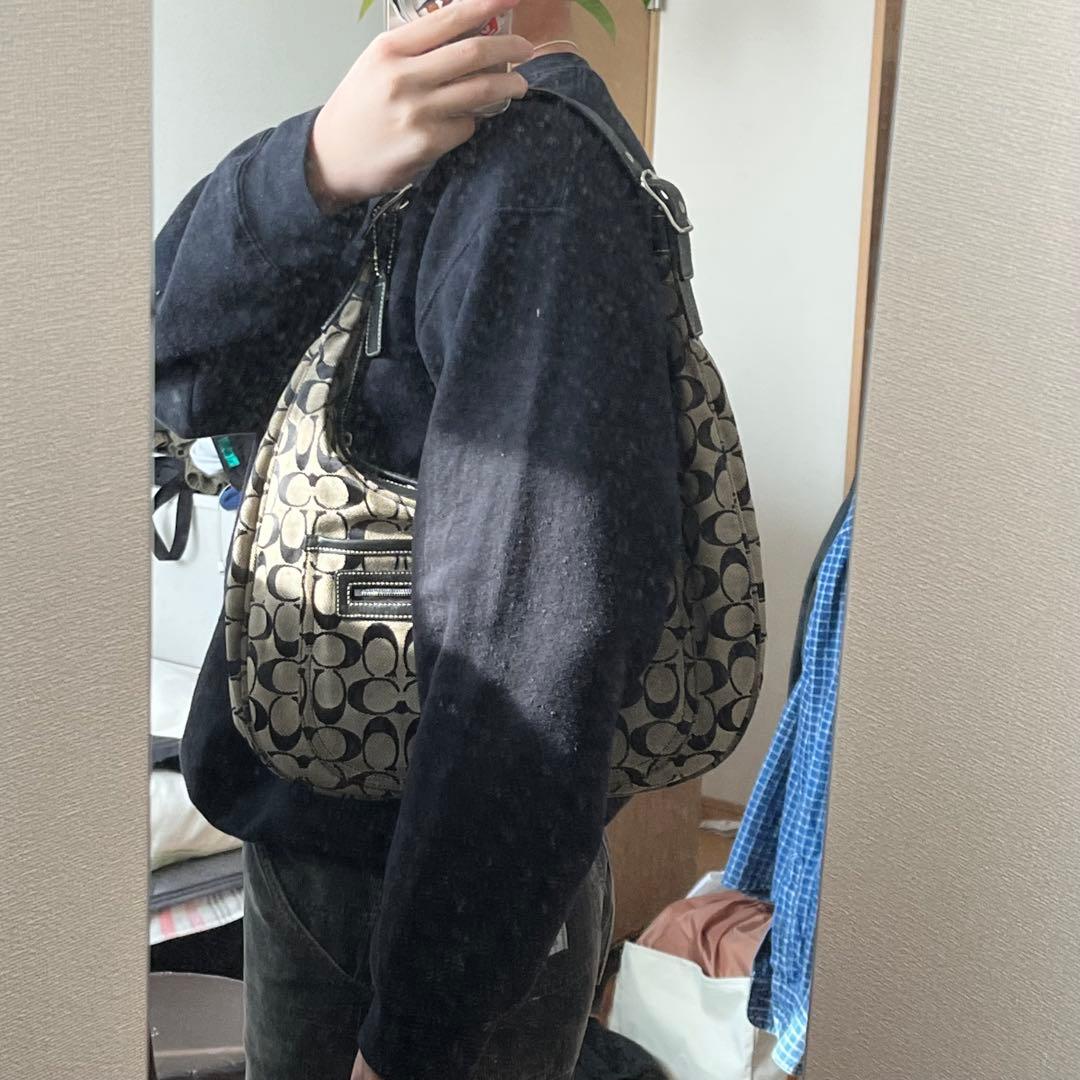 coach シグネチャー ホーボー 6070 archive y2k - メルカリ