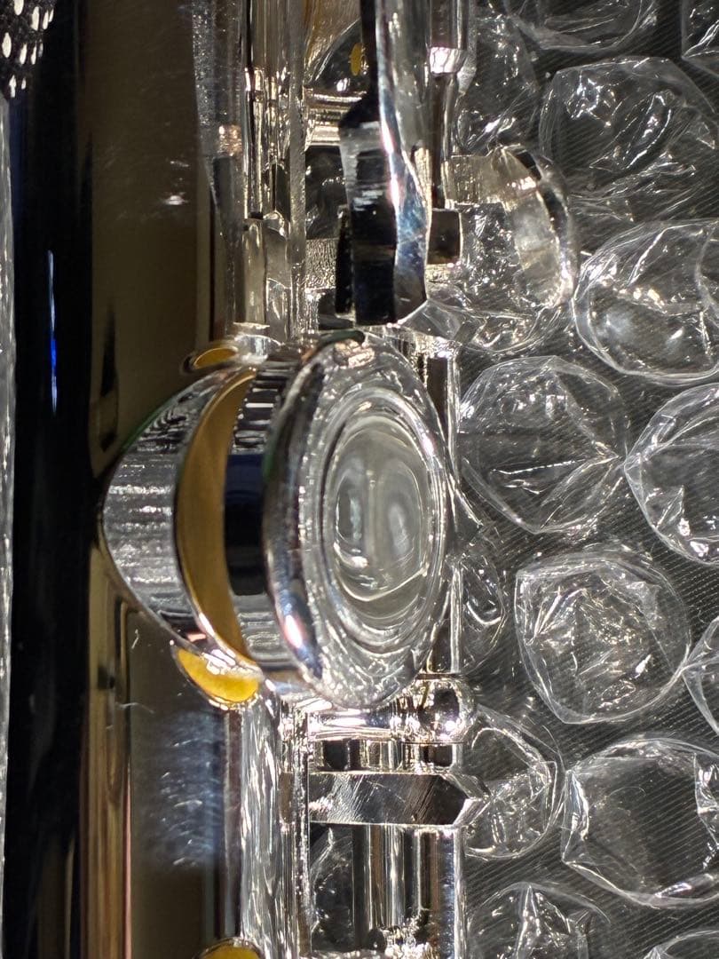 H足部管 銀メッキ洋銀製 C管フルートの高音安定、音色リッチ