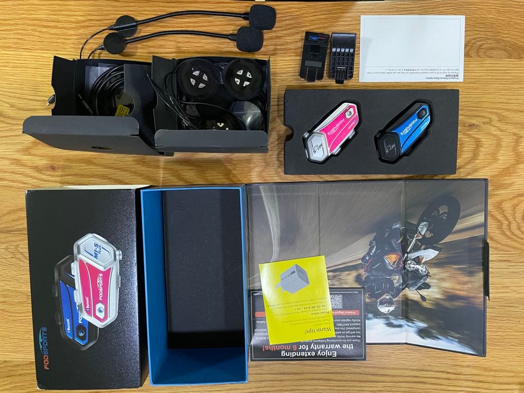 Fodsports M1-S PLUS Bluetoothインカム Amazon | FODSPORTS バイク インカム M1-S Plus インカム 10人同時通話