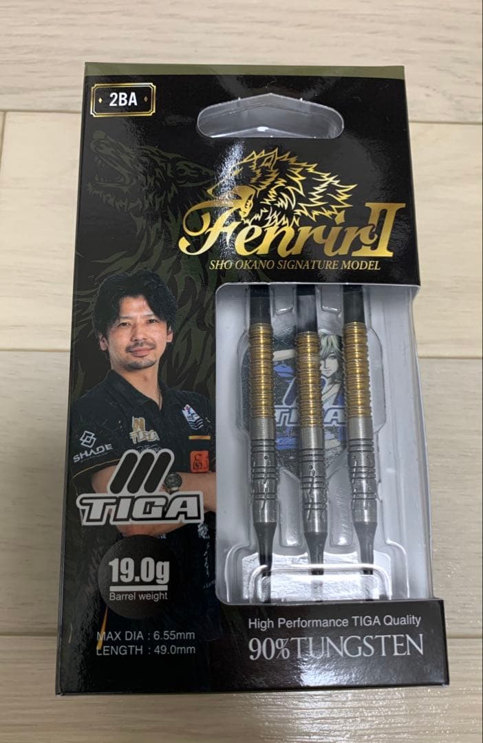 TIGA ティガダーツ フェンリル2 限定カラー版 岡野翔選手 ダーツ > ソフトダーツ > ブランド【タ行】 > ティガ > TIGA(ティガ