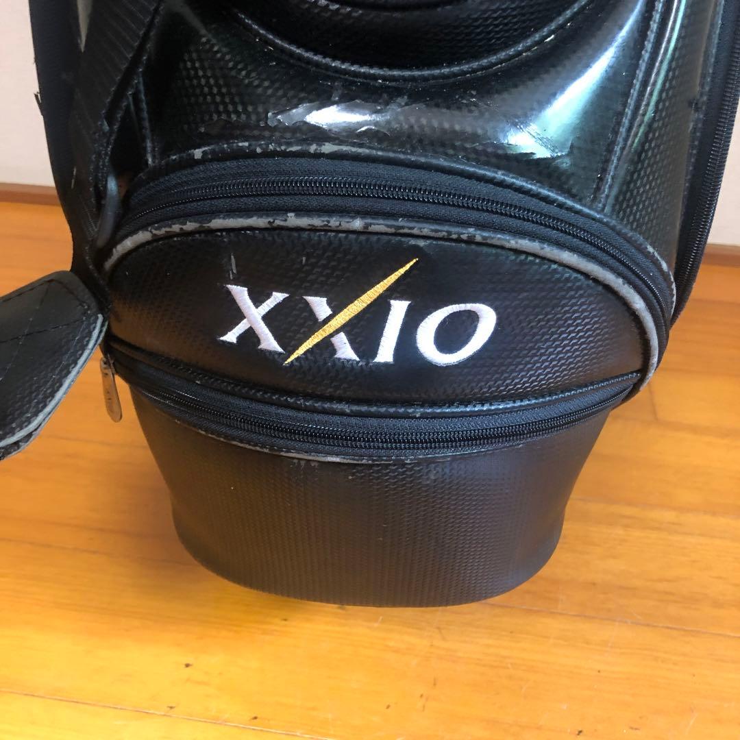 ゼクシオ XXIO キャディバッグ ブラック フード付き - メルカリ