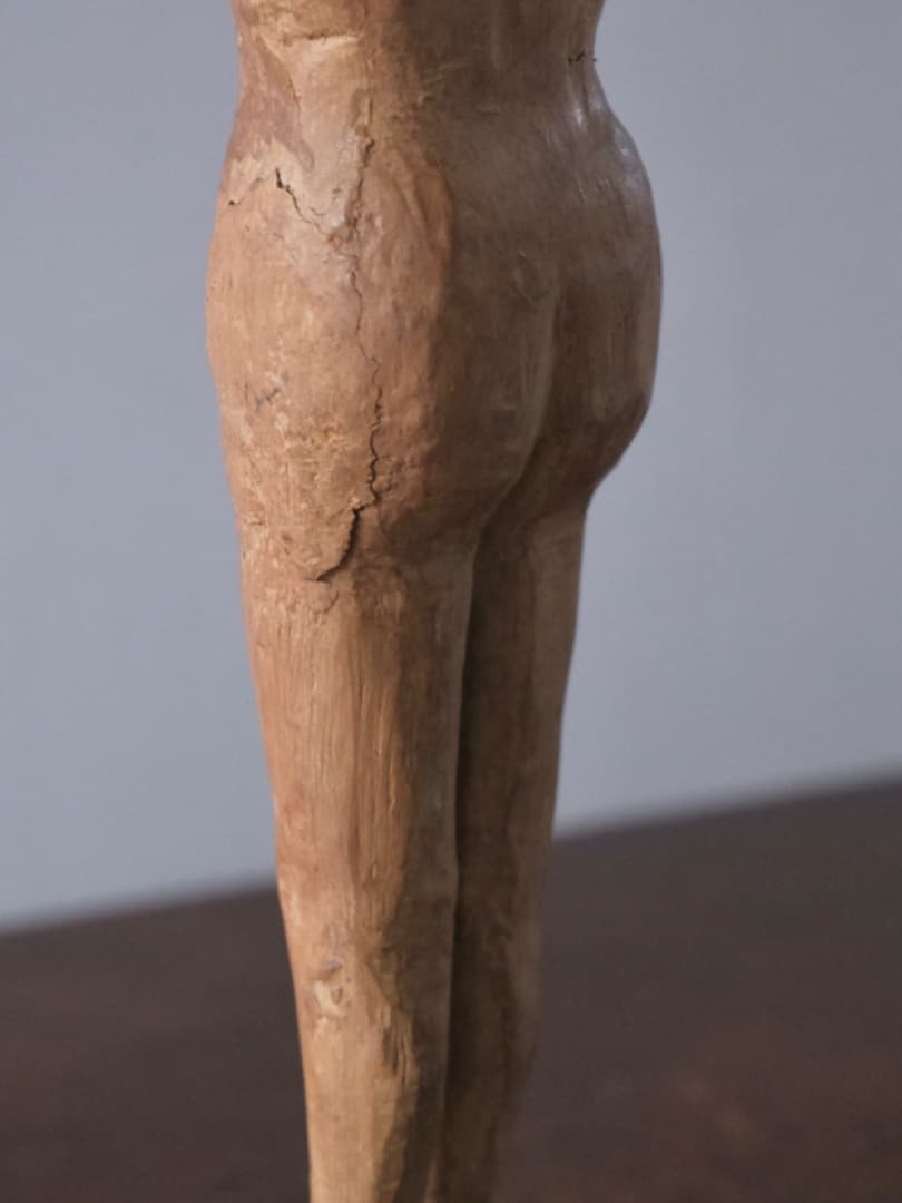立位の裸婦　木彫　古物　人形　置物　民藝　オブジェ　古道具　13