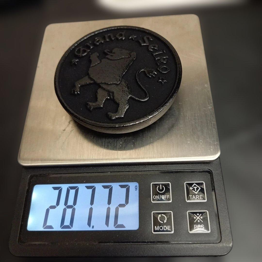 非売品】Grand Seiko 岩鋳 南部鉄器 文鎮 獅子