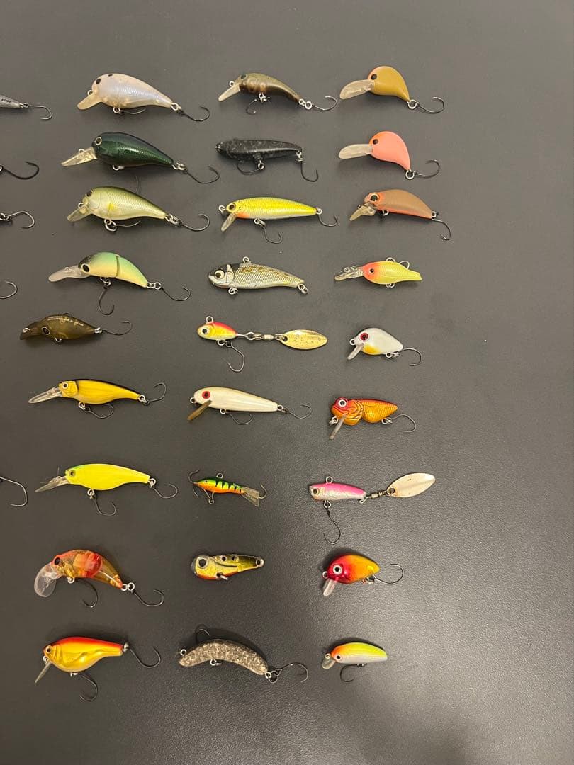 管釣り引退セット トラウト ルアーセット【タックルボックス