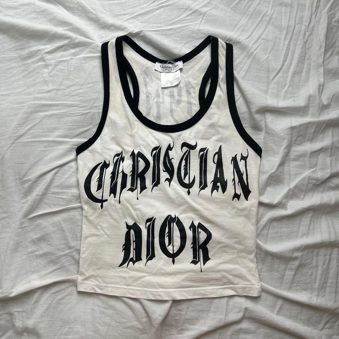 クリスチャンディオール　ジョンガリアーノ期　タンクトップ 楽天市場】Christian Dior クリスチャンディオール John Galliano