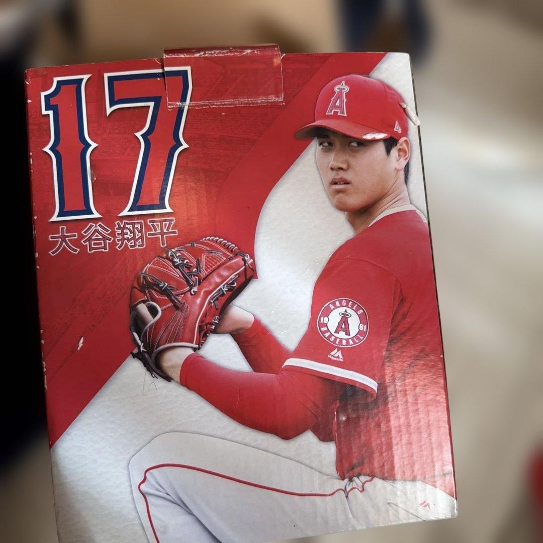 大谷翔平 ダブルボブルヘッド 17 ヘルメット欠け 大谷翔平 選手