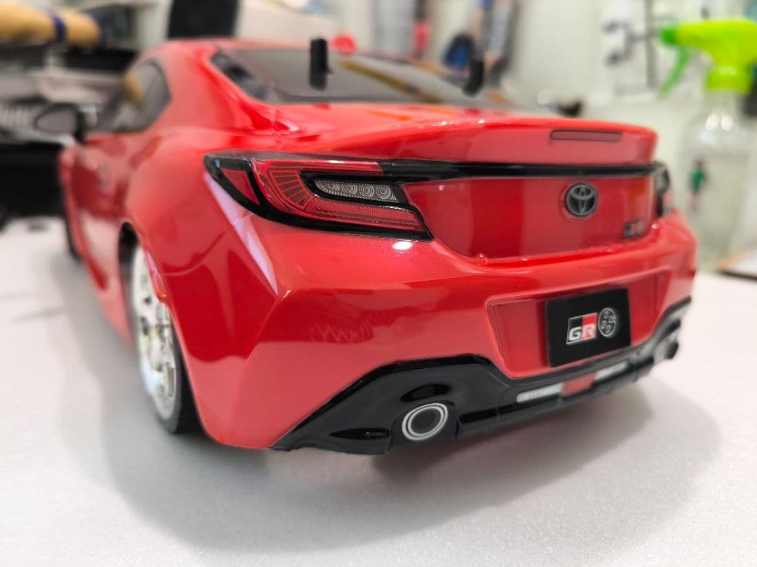 タミヤTT-02 トヨタGR 86 ドリフトタイヤ付き - メルカリ