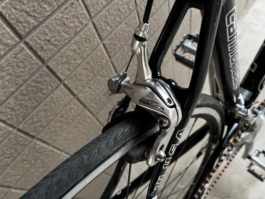 キャノンデール C9 ロードバイク9速 リアアーム右曲がり有 引き取り