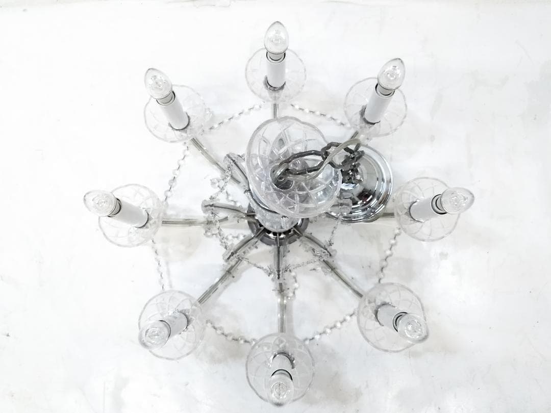 定価40万 大塚家具 シャンデリア ARL-2930N/8CR 照明 8灯 ☆ - メルカリ