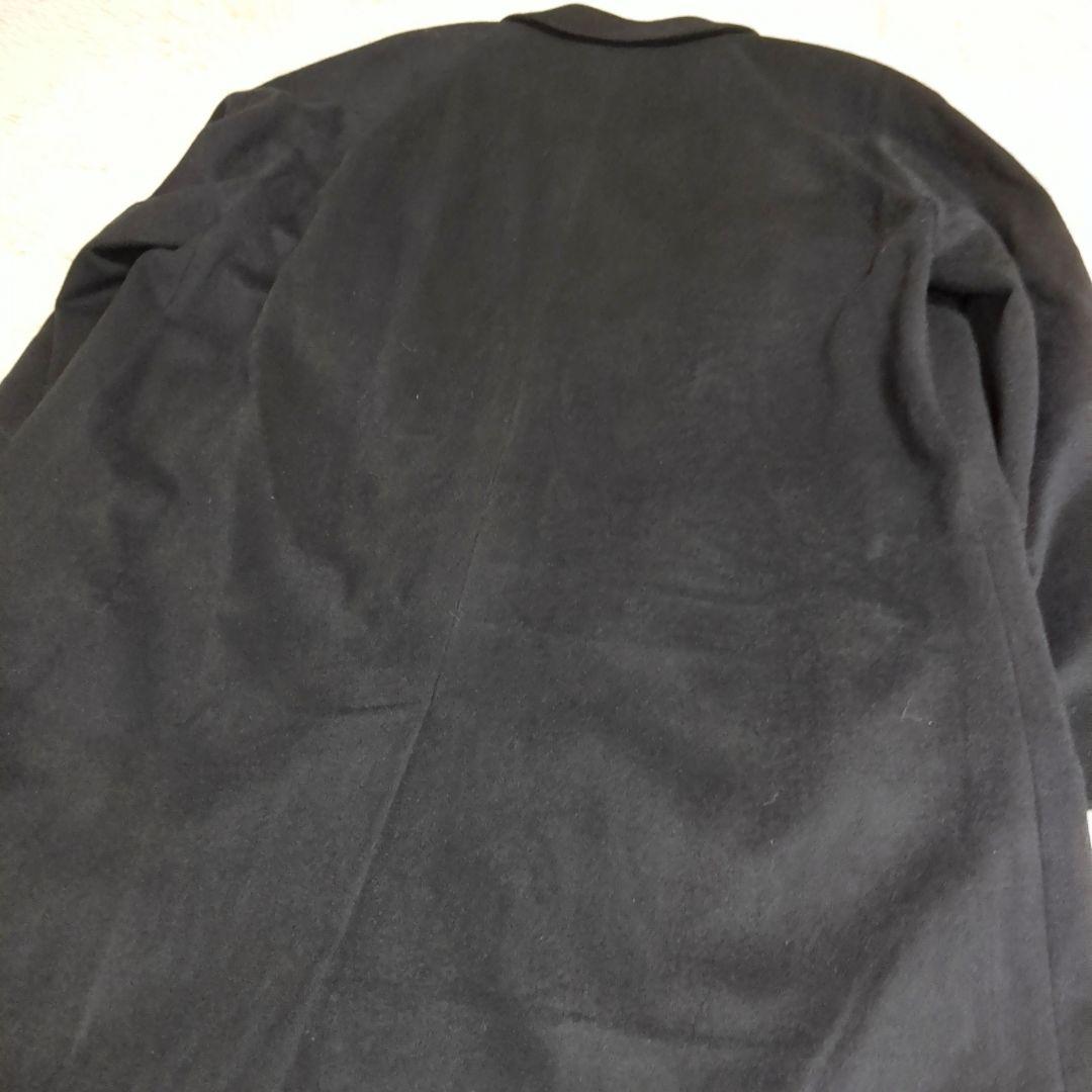 カシミヤ100%】ヴァレンチノルーディ チェスターコート マキシ丈 黒 XL