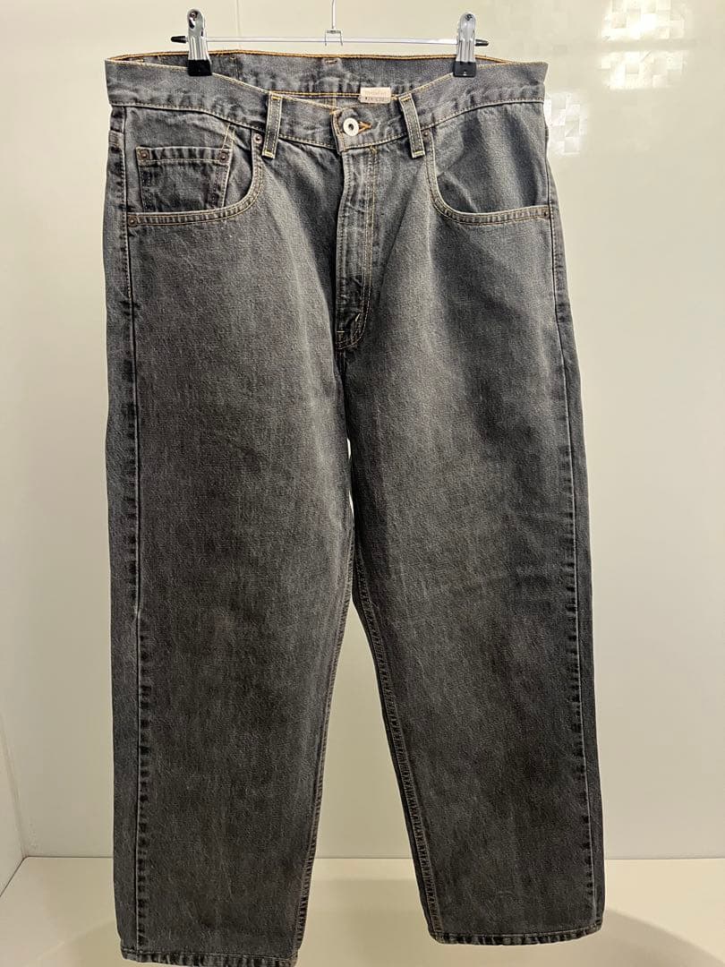 USA製　levi's 569 先染めグレー ワイドデニム W34 L30 usa levi's 先染グレー リーバイス 569【W34 L30】