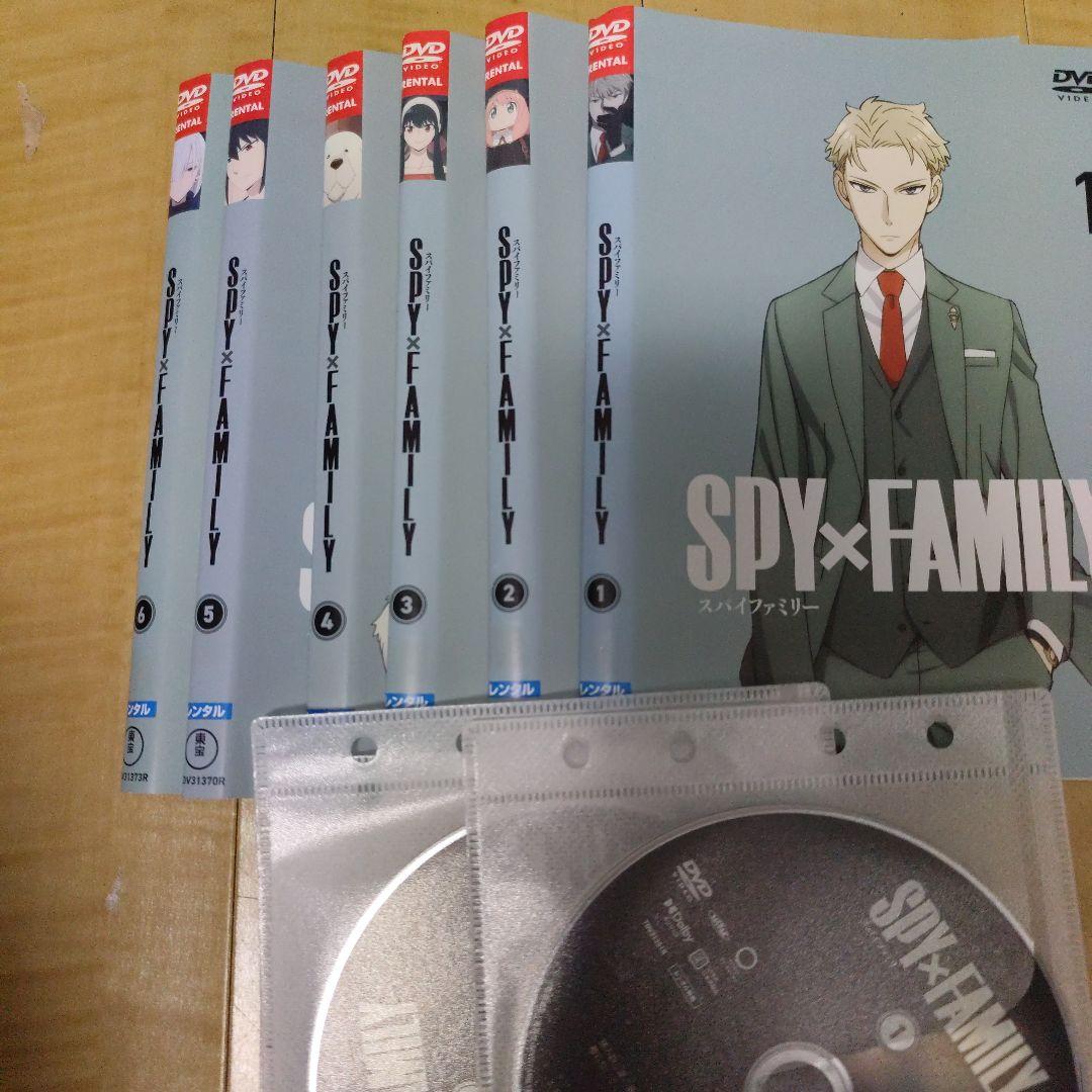 スパイファミリー ＤＶＤ 1〜6巻 Amazon.co.jp: SPY×FAMILY スパイファミリー [レンタル落ち] 全6巻