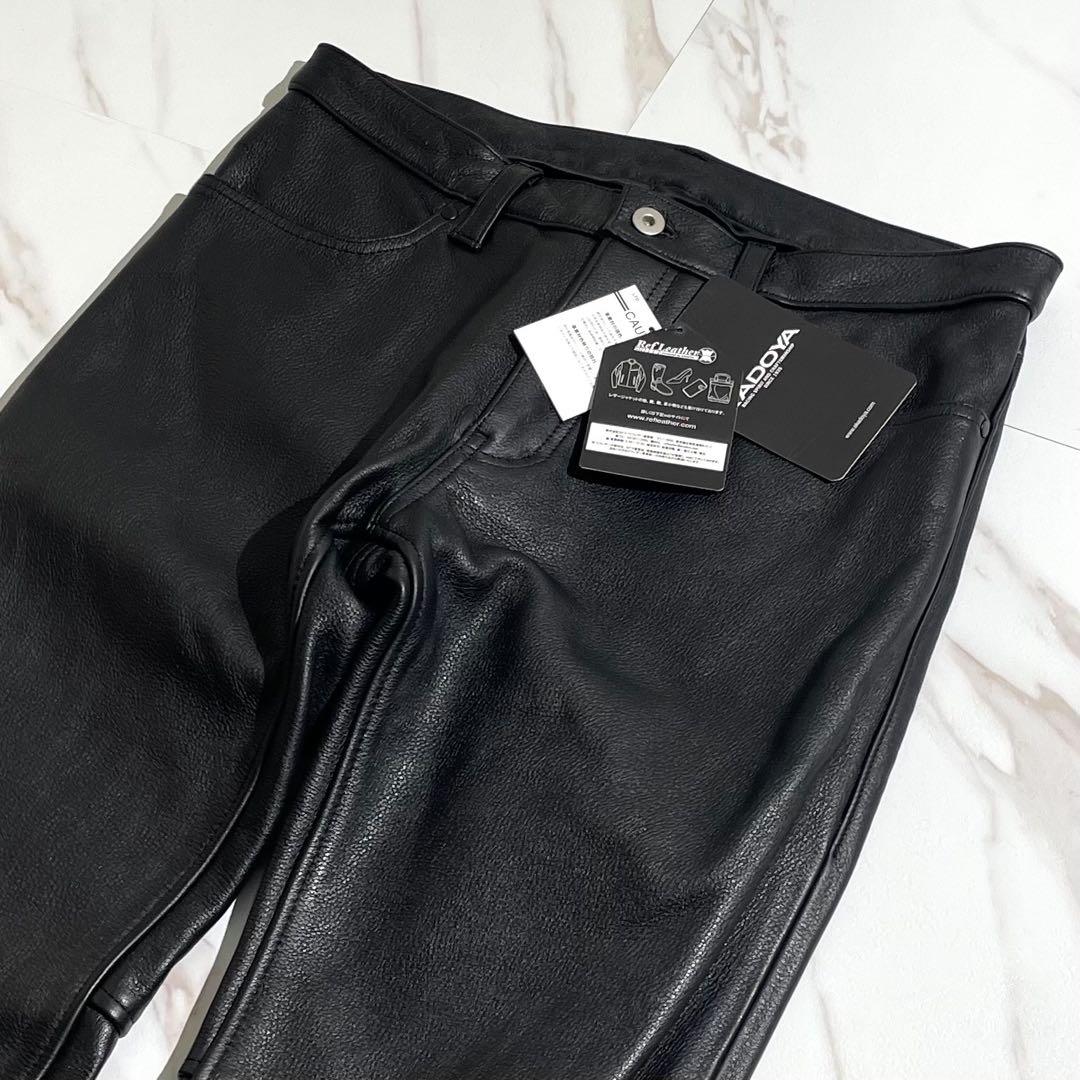 【未使用•タグ付✨】KADOYA レザーパンツ カウレザー バイカー 黒 32 楽天市場】KADOYA（カドヤ）K'S LEATHER EVO-PANTS 2 エボパンツ2