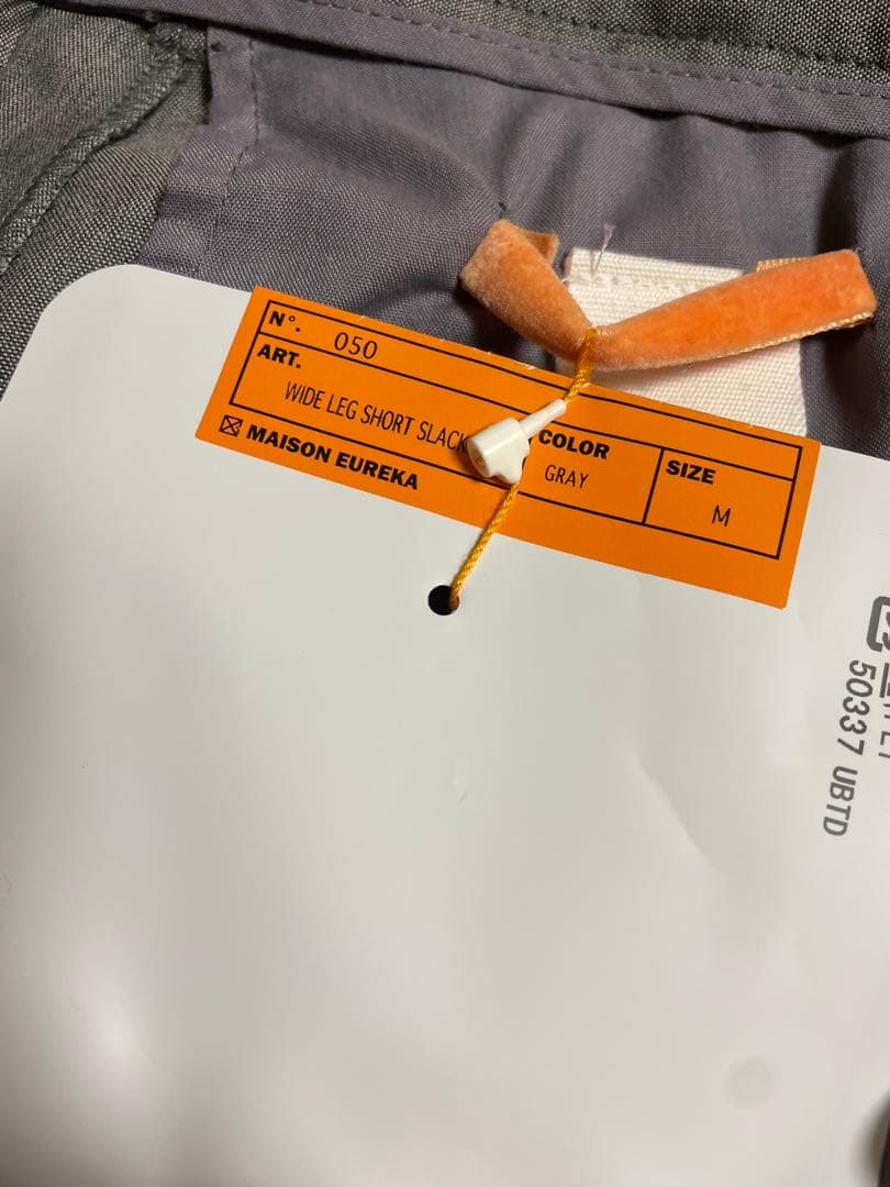 値下げ‼️MAISON EUREKA WIDE LEG SHORT PANTS - メルカリ