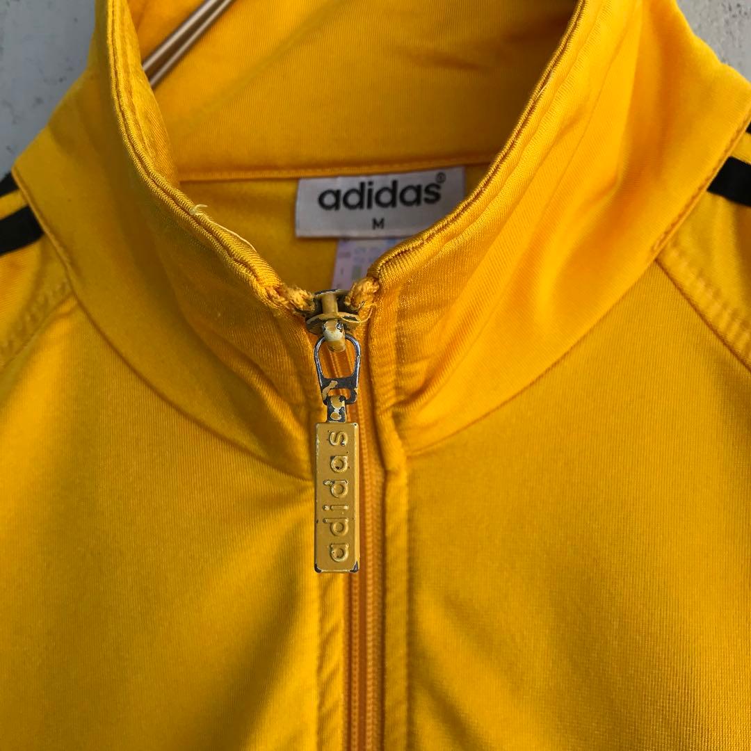 菅田将暉】adidasジャージ刺繍トラックジャケット同型同色イエロー