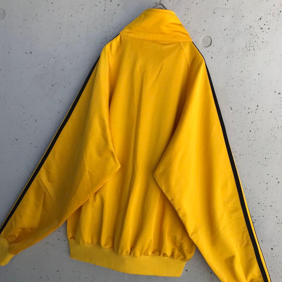 菅田将暉】adidasジャージ刺繍トラックジャケット同型同色イエロー