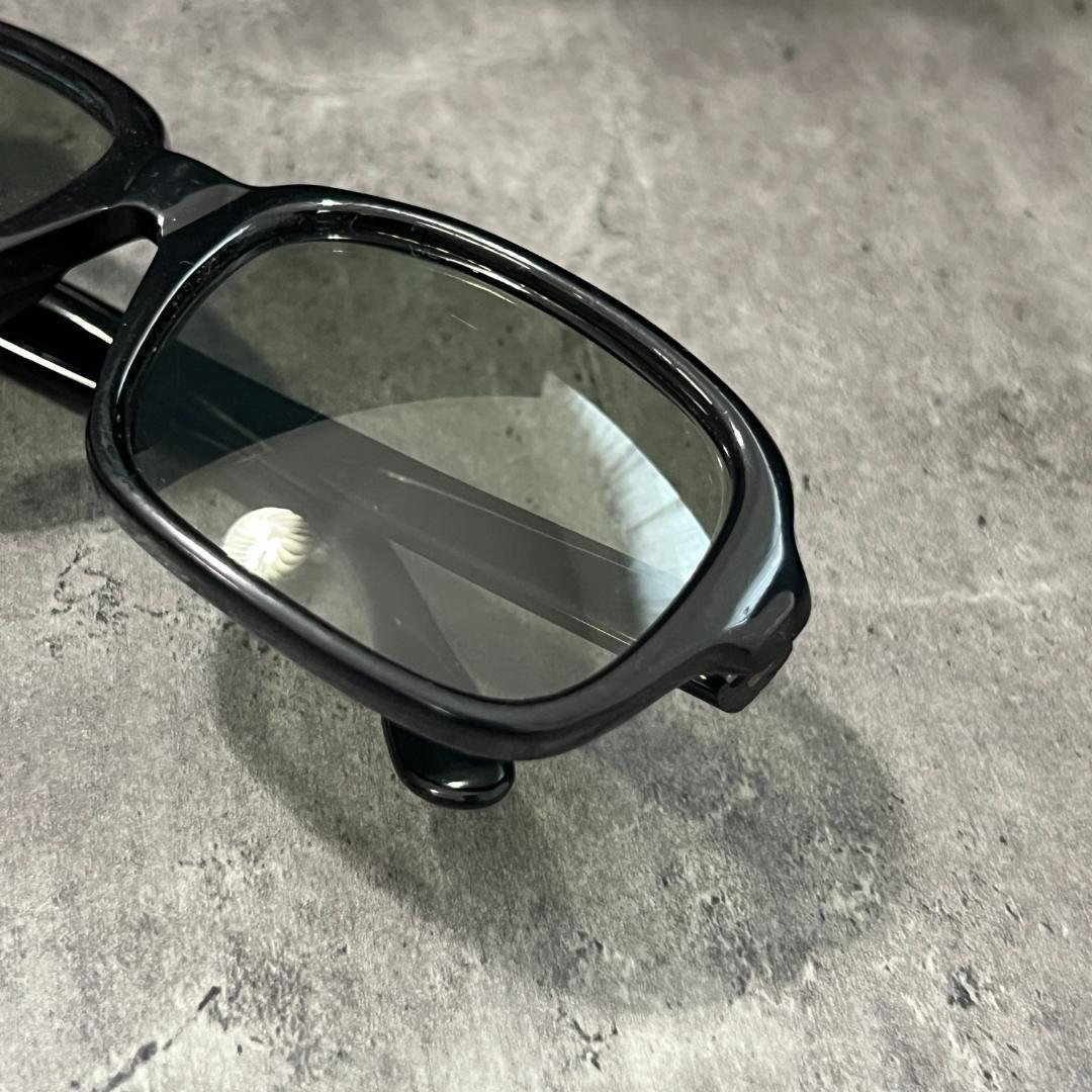 希少デザイン セルロイド製 スクエア型 強化ガラス サングラス 615