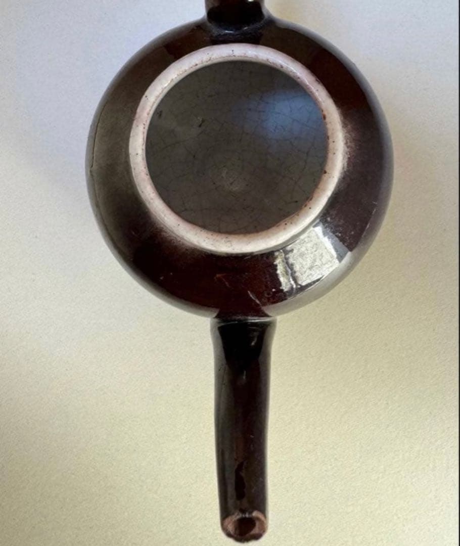 ⚠️出品11月末まで⚠️希少　魔法のランプのような形の キュノワール　調味料入れにも