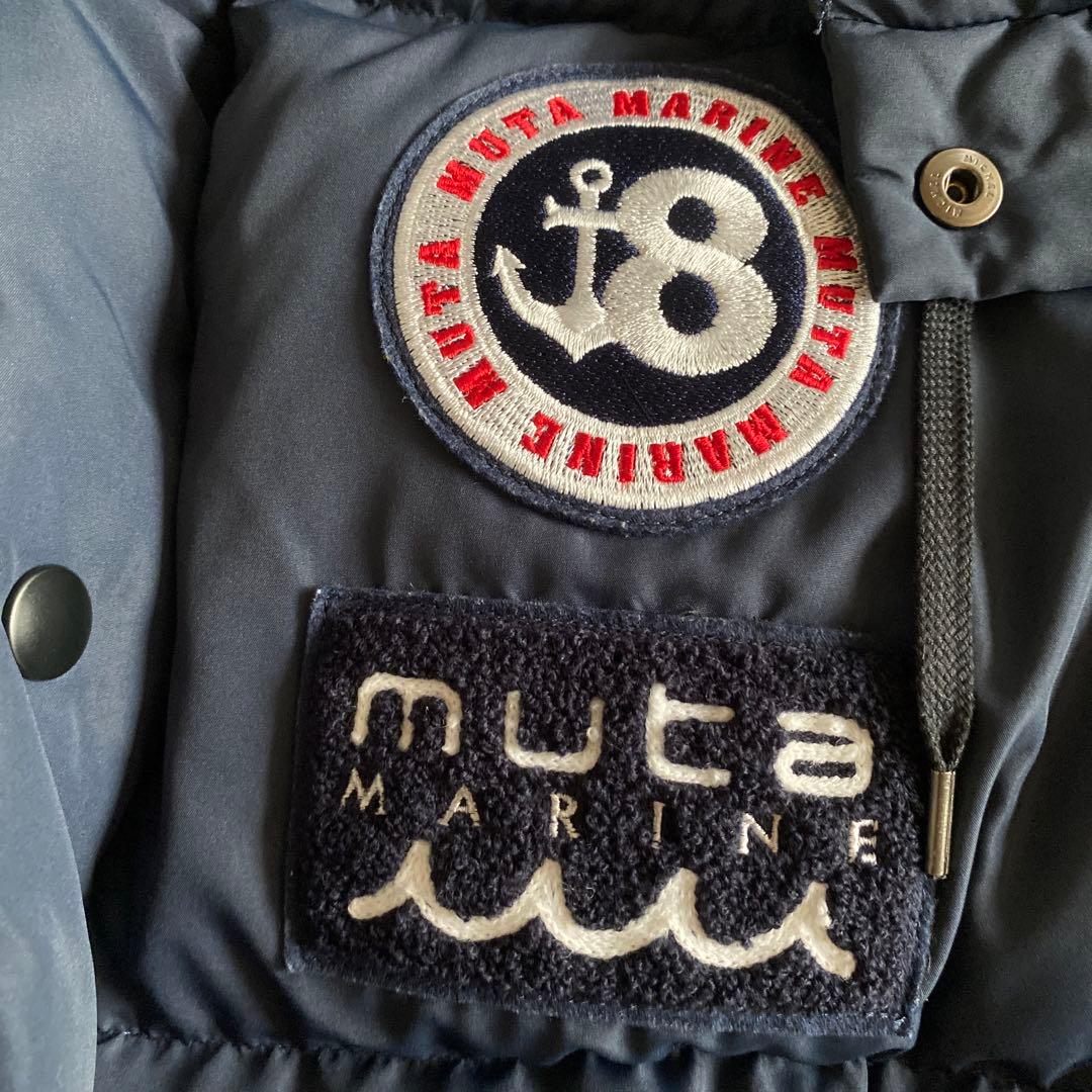 激レア ムータMUTA Royal Flash コラボ ダウン 最高級 ネイビー - メルカリ