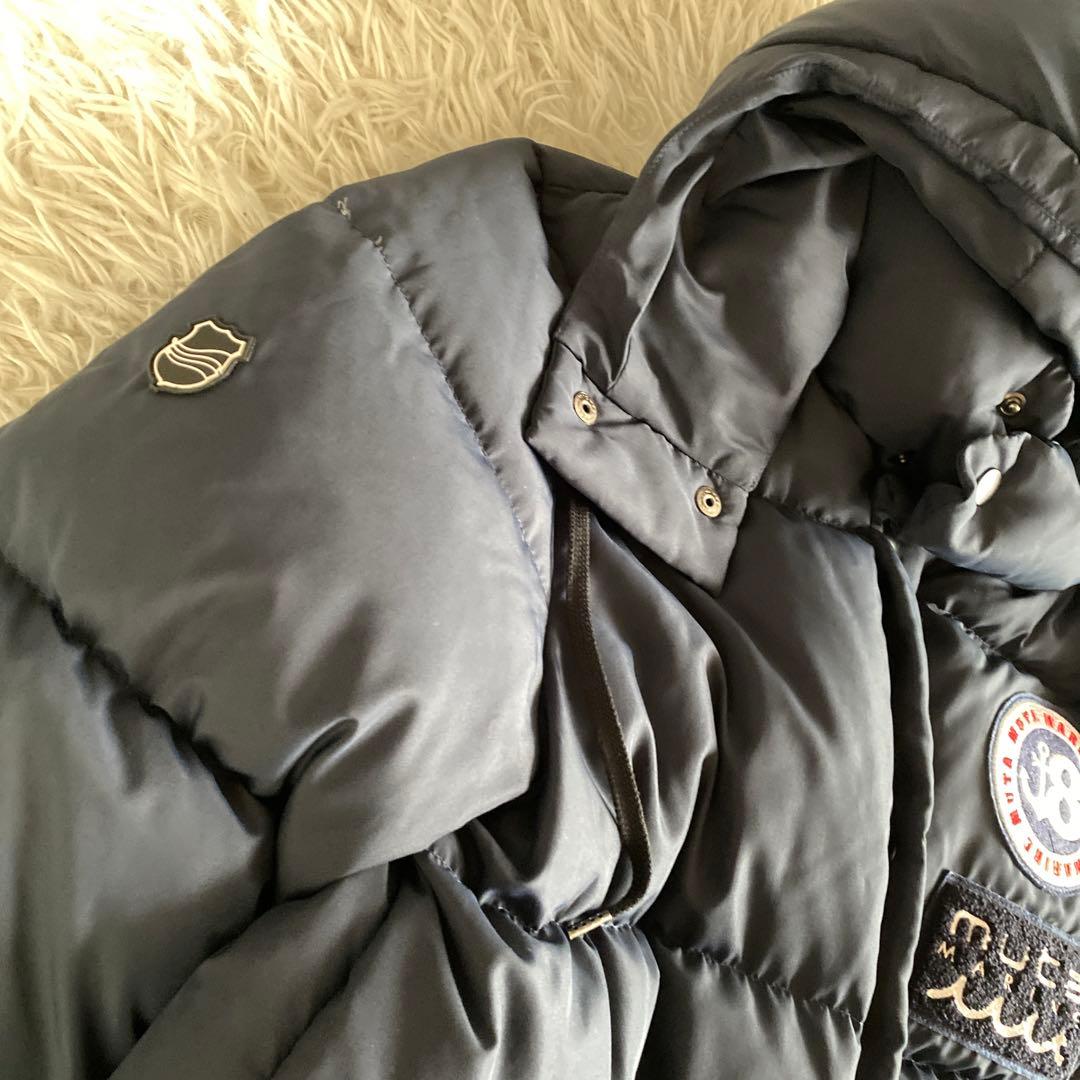 激レア ムータMUTA Royal Flash コラボ ダウン 最高級 ネイビー - メルカリ