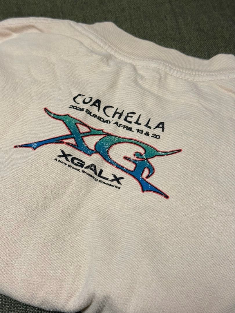 XG Coachellaコーチェラ会場限定 Tシャツ L サイズ - メルカリ