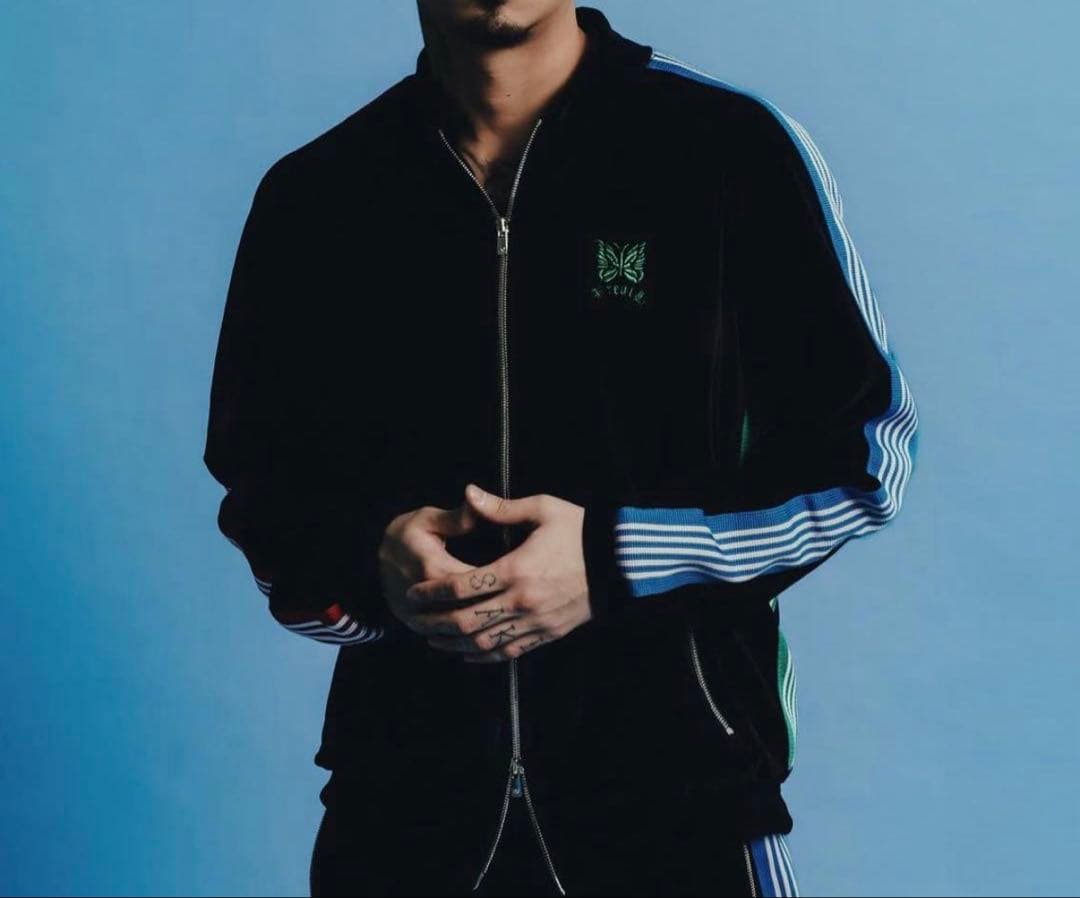 Needles×Breath ベロアトラックジャケット Mサイズ