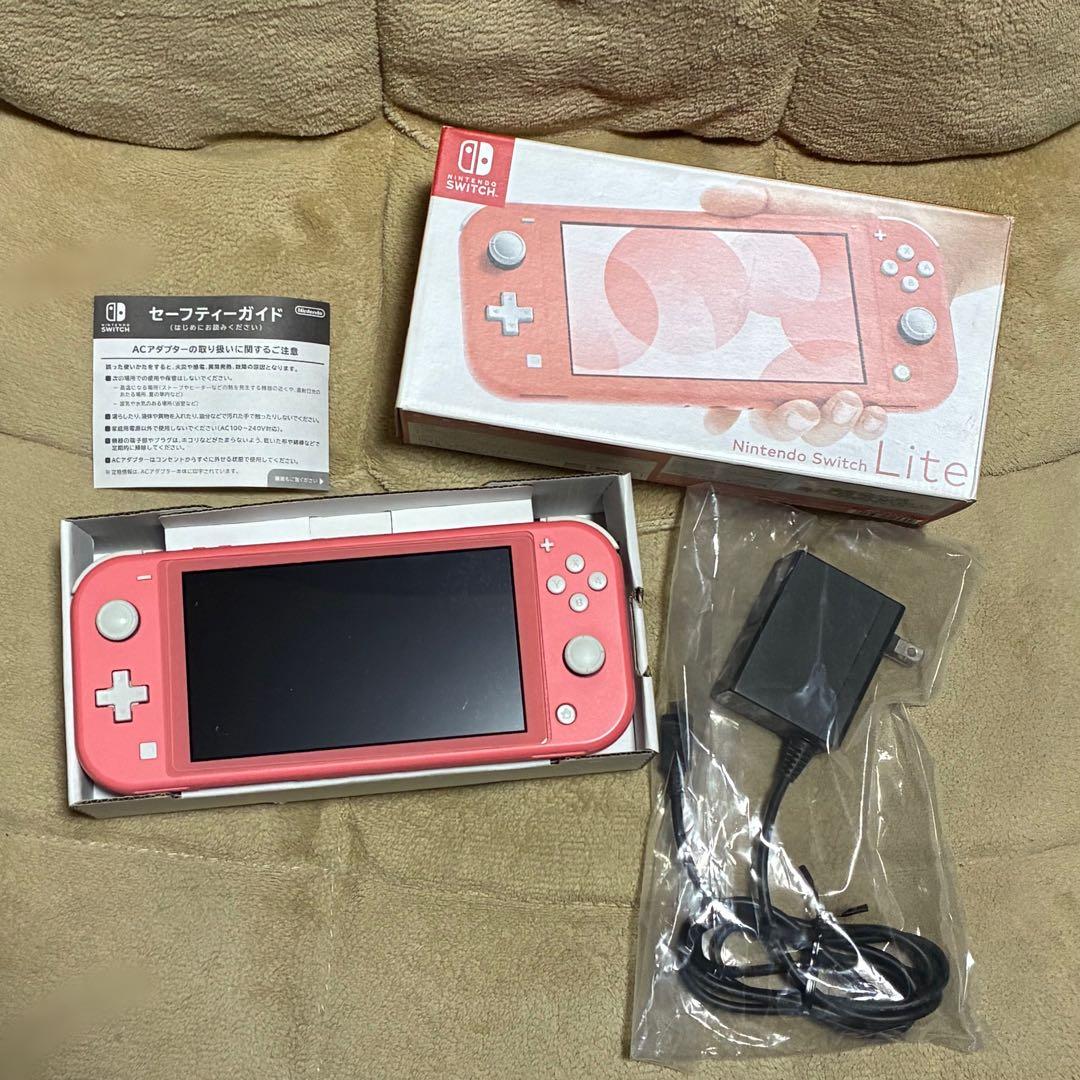 【美品】Nintendo Switch Lite ピンク 本体 Amazon.co.jp: Nintendo Switch Lite コーラル : ゲーム