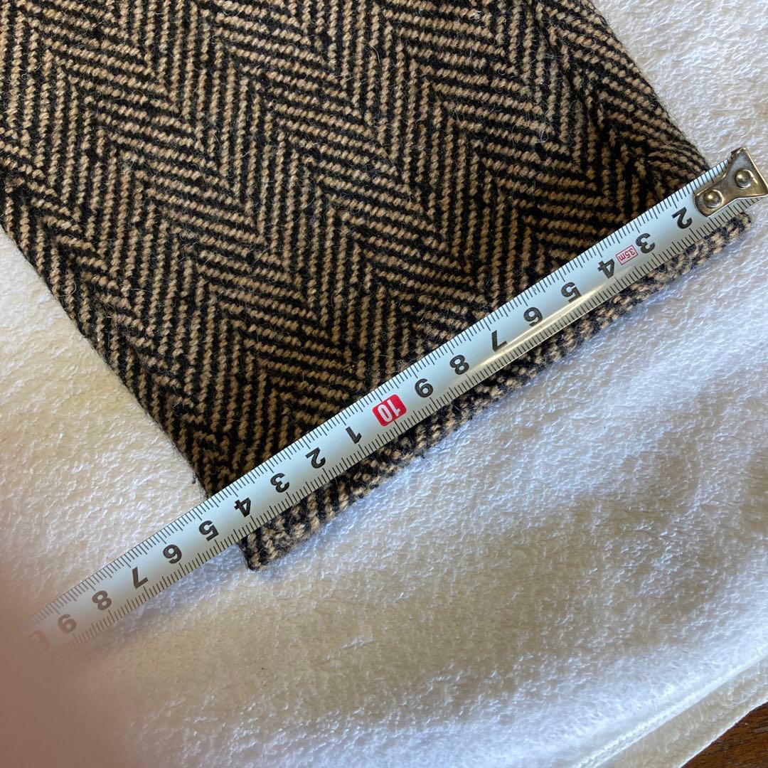 ジャックバニー 千鳥茶系ツイードパンツ2サイズ