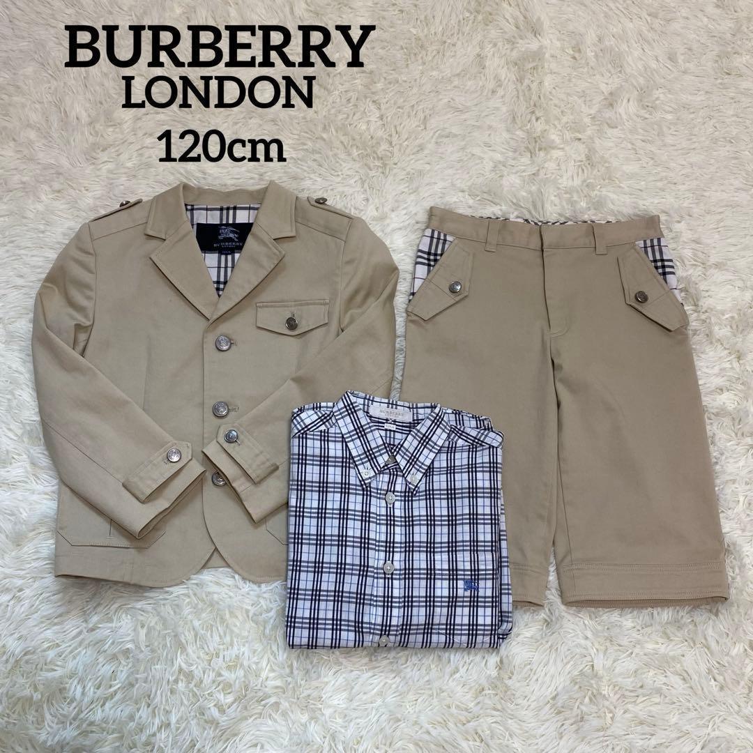 BURBERRY LONDON】 3点セット 卒園式 フォーマル 120 - メルカリ