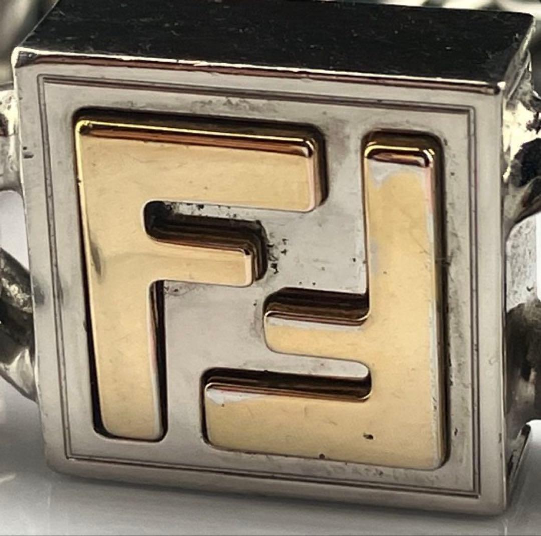 FENDI bracelet zucca フェンディ ズッカ Fロゴ 喜平 - メルカリ