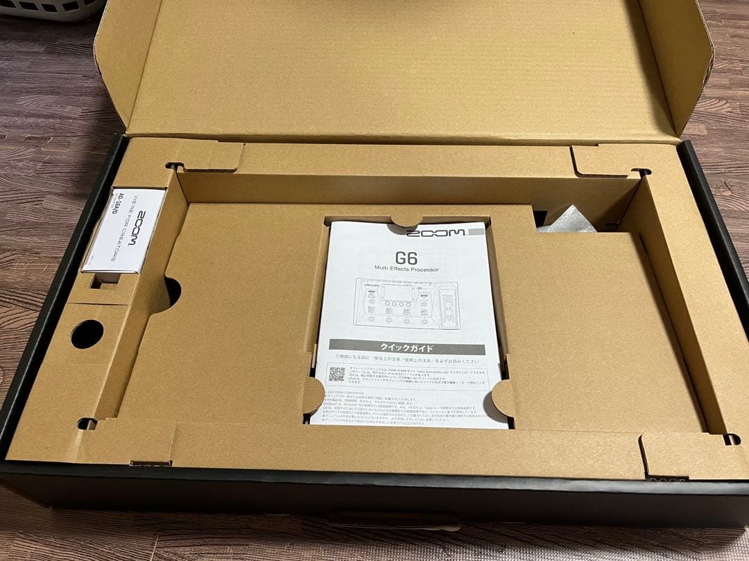 美品】今日中限定値下Zoom G6 マルチエフェクタースイッチハットSD