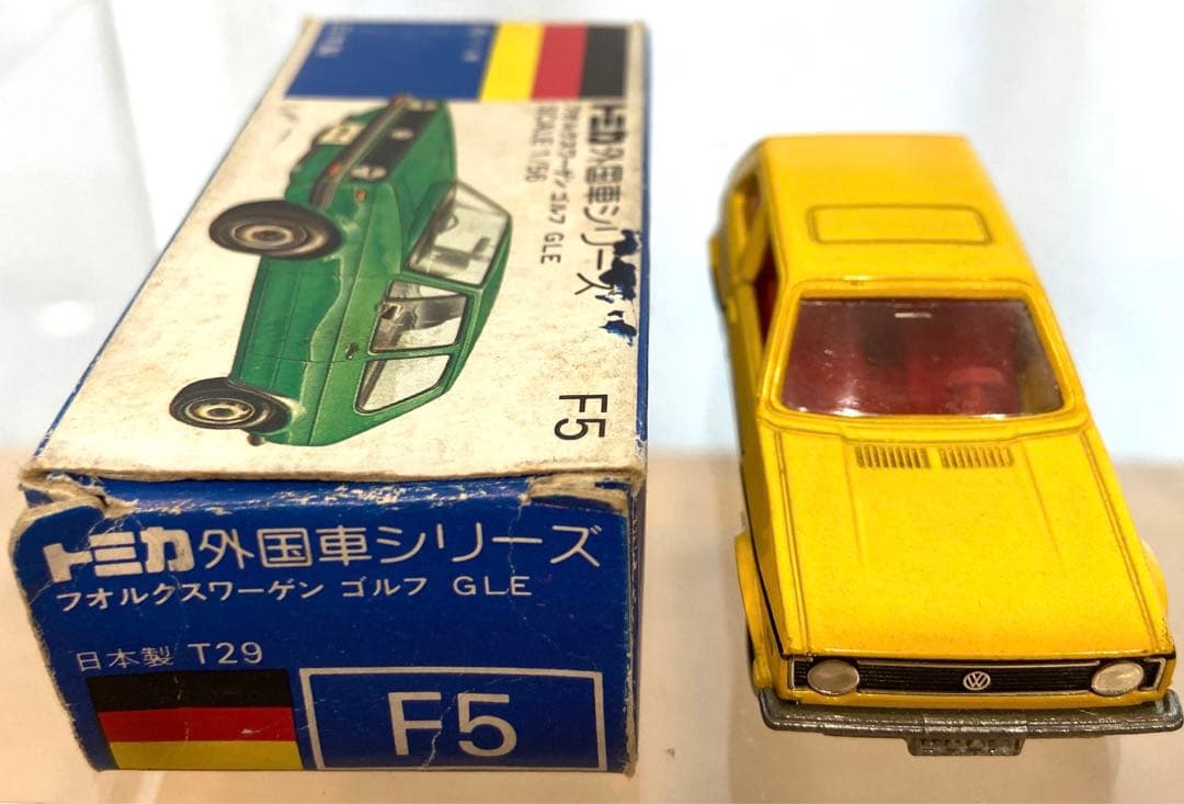 トミカ青箱外国車シリーズF5フォルクスワーゲンゴルフGLE - メルカリ