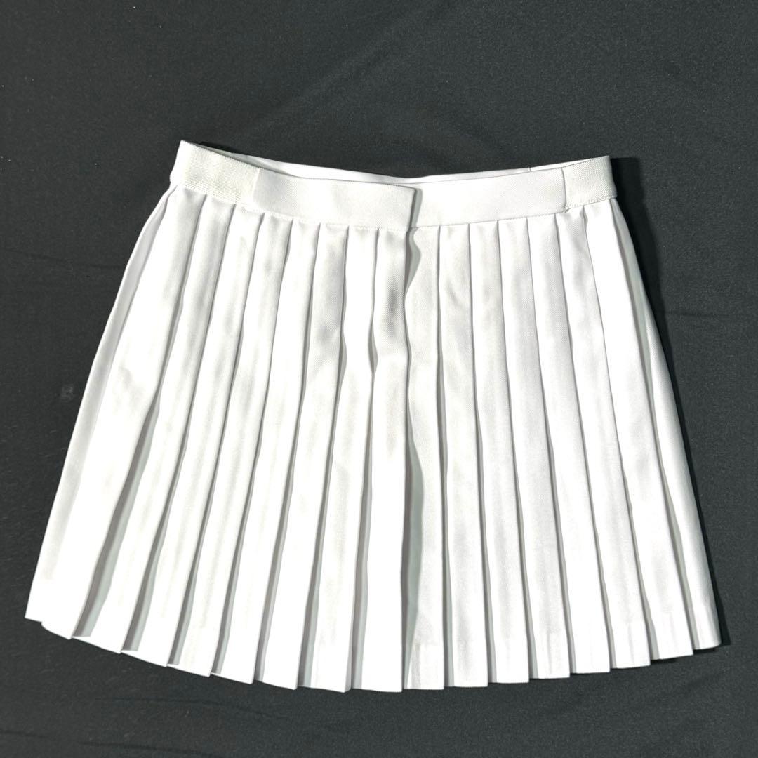 34【昭和レトロ】YONEX ヨネックス テニス プリーツスコート 白 - メルカリ