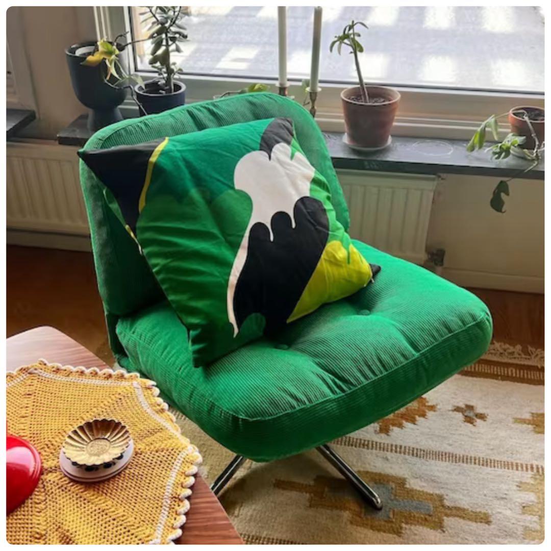 【《新品★未開封》】イケア 椅子 ディヴリンゲ ソファ 回転パーソナルチェア