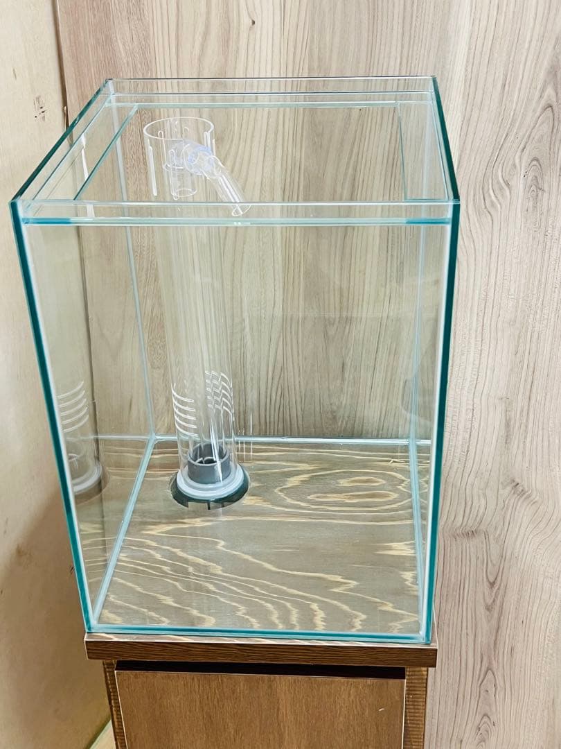 1セット限定 300x300x400オーバーフロー水槽セット フランジ加工付