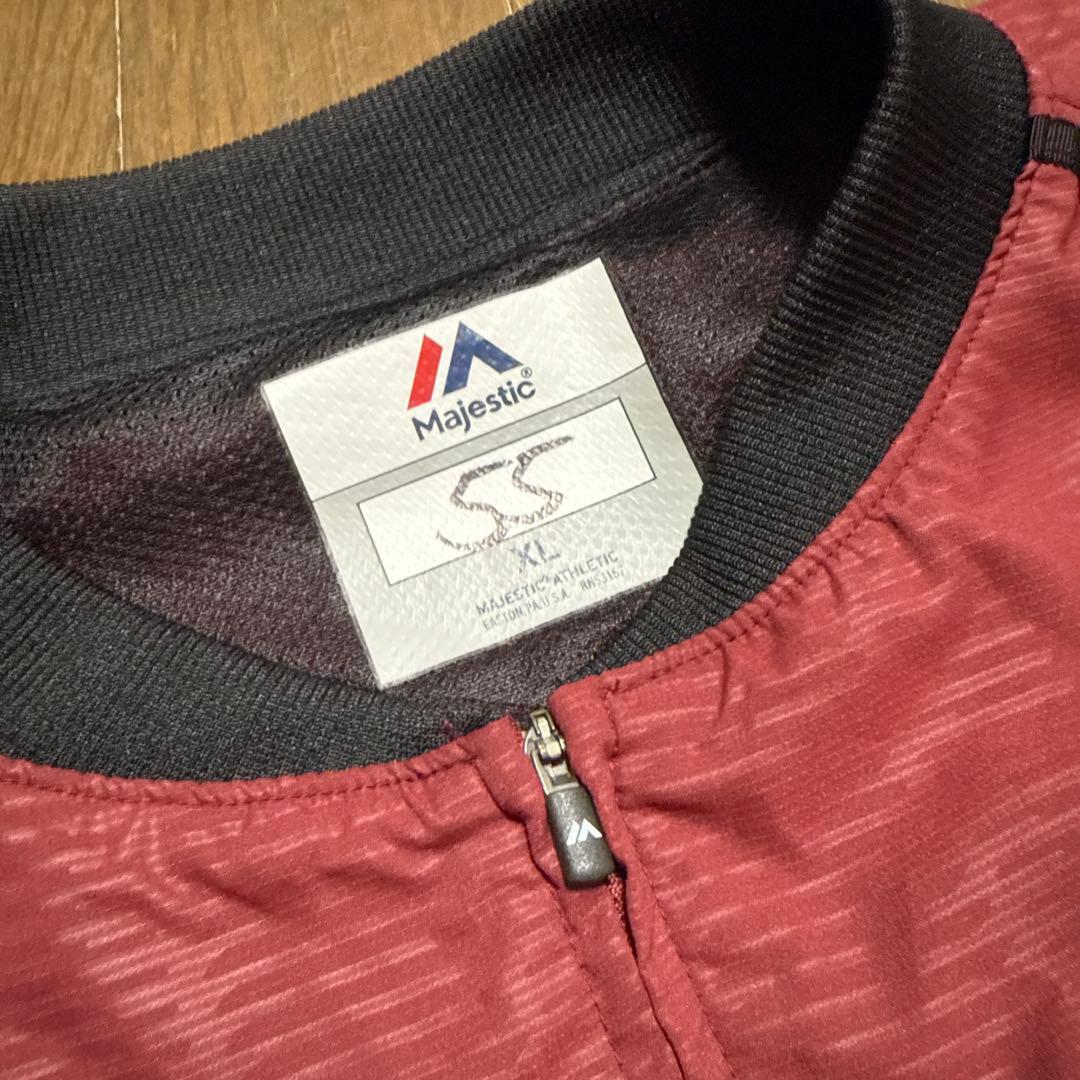 最終値下げ‼️楽天イーグルス プロ野球NPB 長袖Vジャン(バーガンディ)L