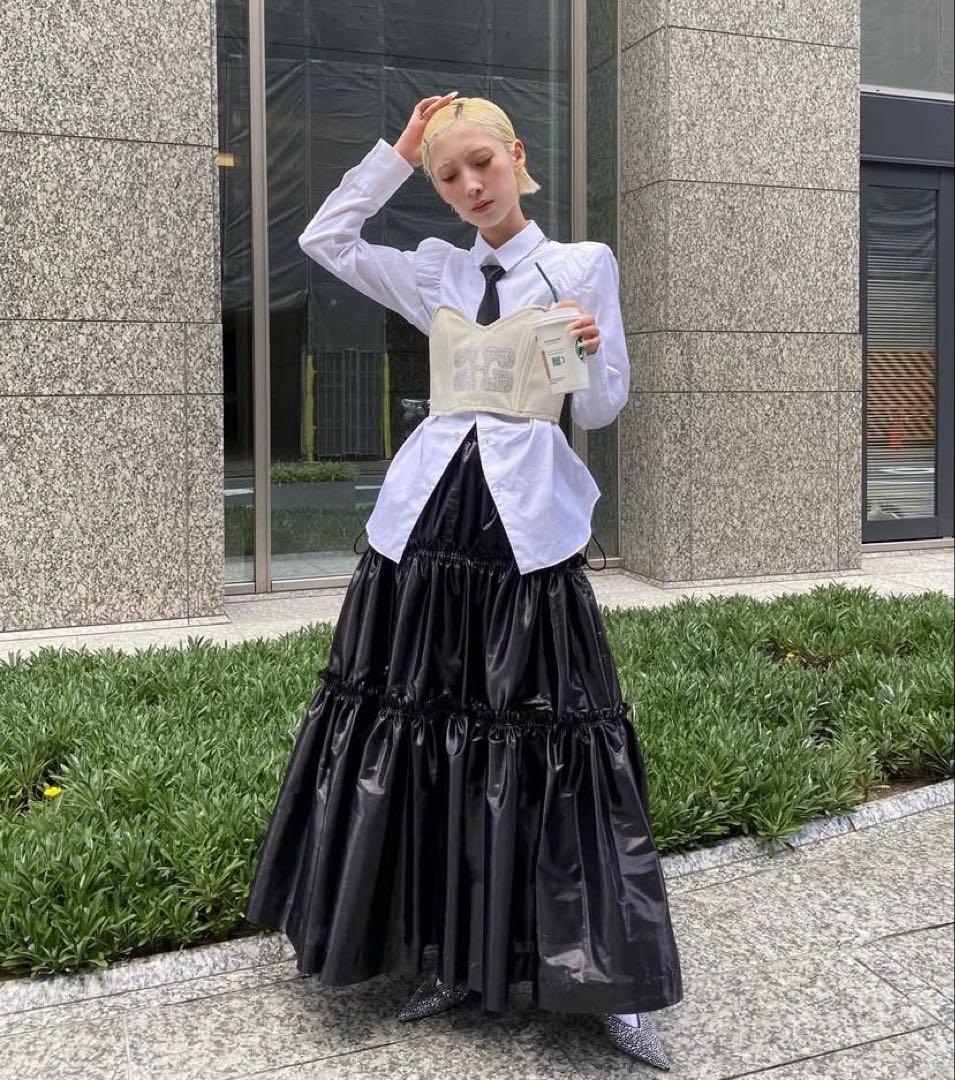 LITMUS購入 Her Praha gathered skirt - メルカリ