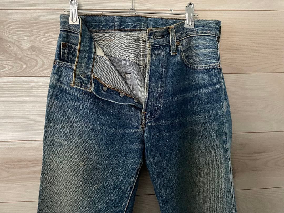 リーバイス501 80s 524 USA製 赤耳 黒カン