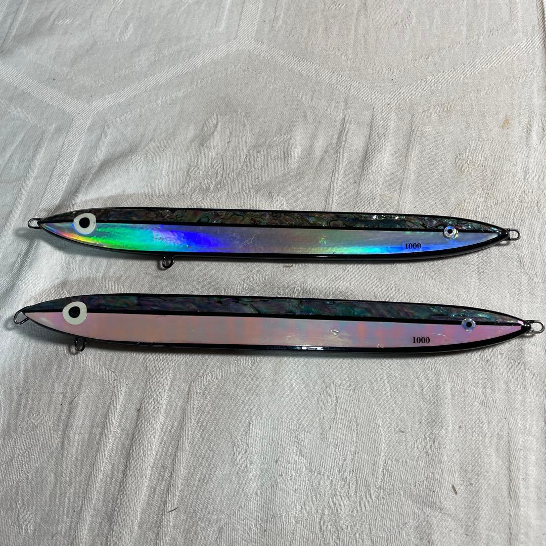 希少・深海】カムイ 1000g 4本セット シェル・ホロ 1kgジグ