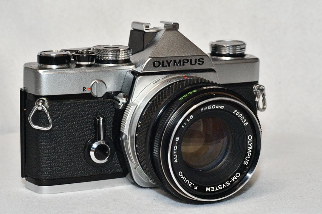 《動作品》OLYMPUS OM-1+標準レンズ【美品】　a420