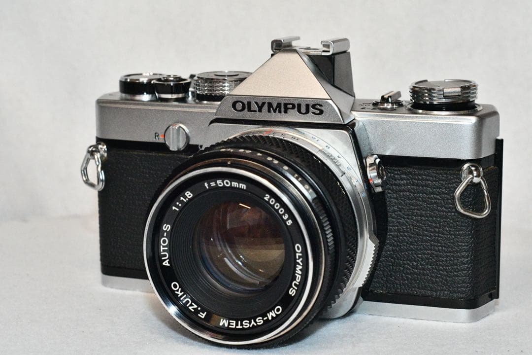 《動作品》OLYMPUS OM-1+標準レンズ【美品】　a420