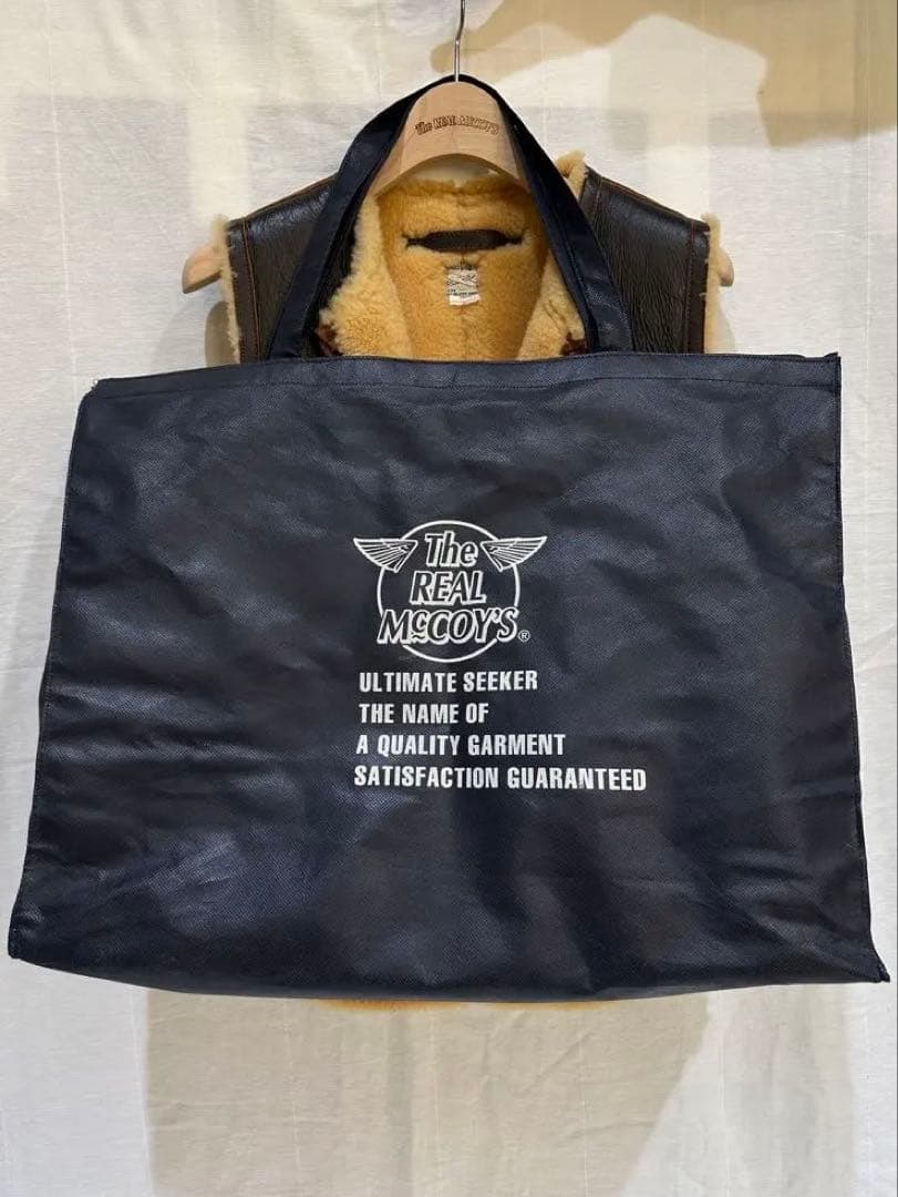 THE REAL McCOY'S C-3 ムートンベスト - メルカリ