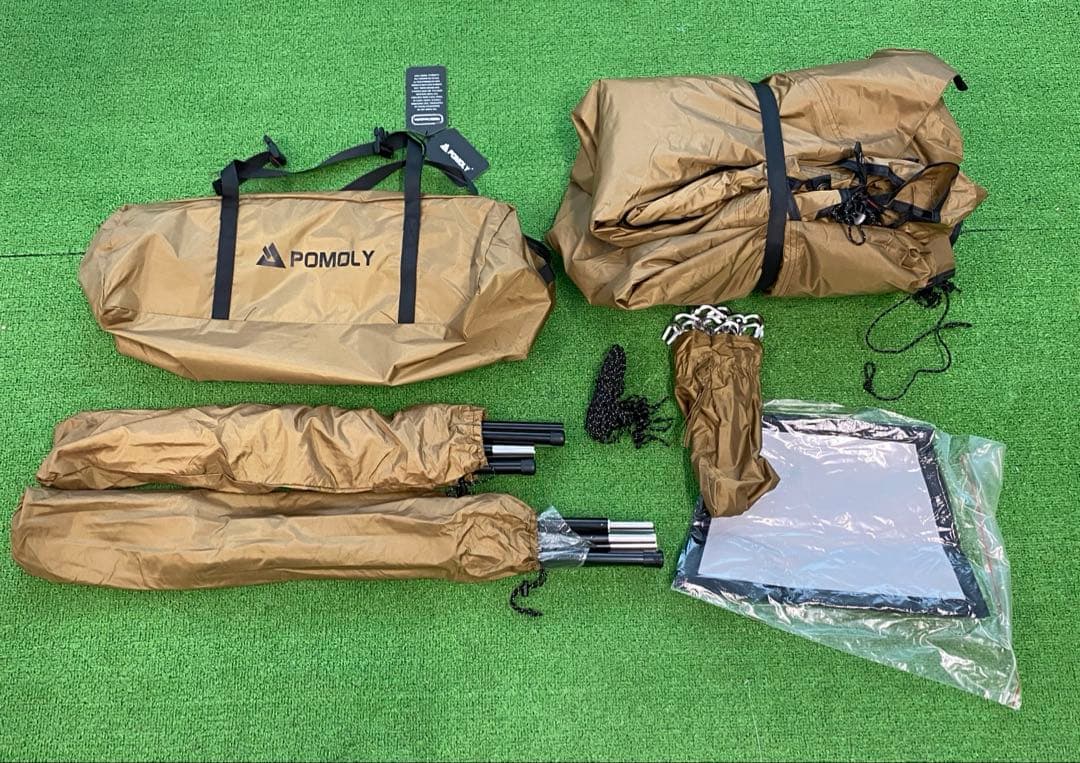 POMOLY STOVEHUT 70 3.0Ver. パップテント 2 人用