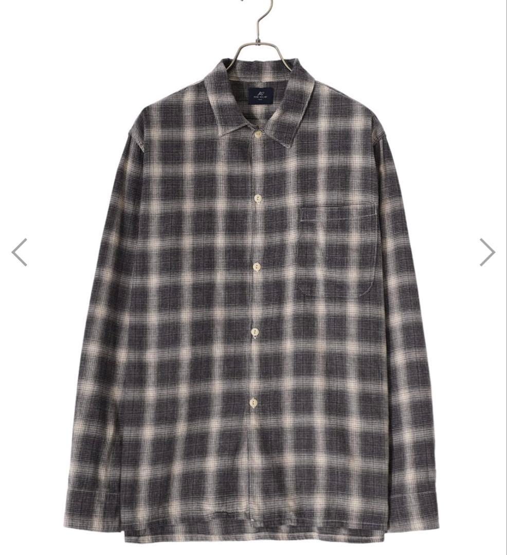 REMI RELIEF NAVY LABEL オンブレチェックシャツ ツイードチェックSH | REMI RELIEF NAVY LABEL(レミレリーフ ネイビー